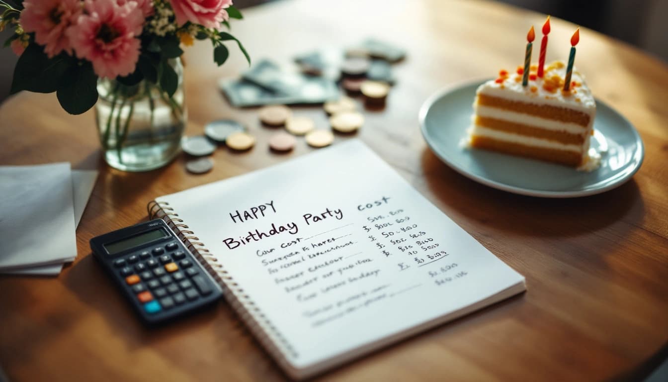 Birthday Party Budget: Cost by Guest Count